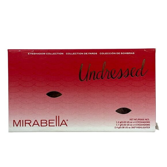 Mirabella Eyeshadow Collection‎ Palette Undressed Neutral Colors NIB - Picture 1 of 8